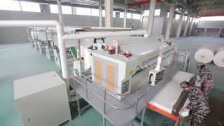 2800mm Size Fully Automatic Facial Tissue Folding Machine Production Line 