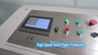 ZGFJ-4000mm Super High Capacity Fully Automatic Toilet Roll Rewinding Machine